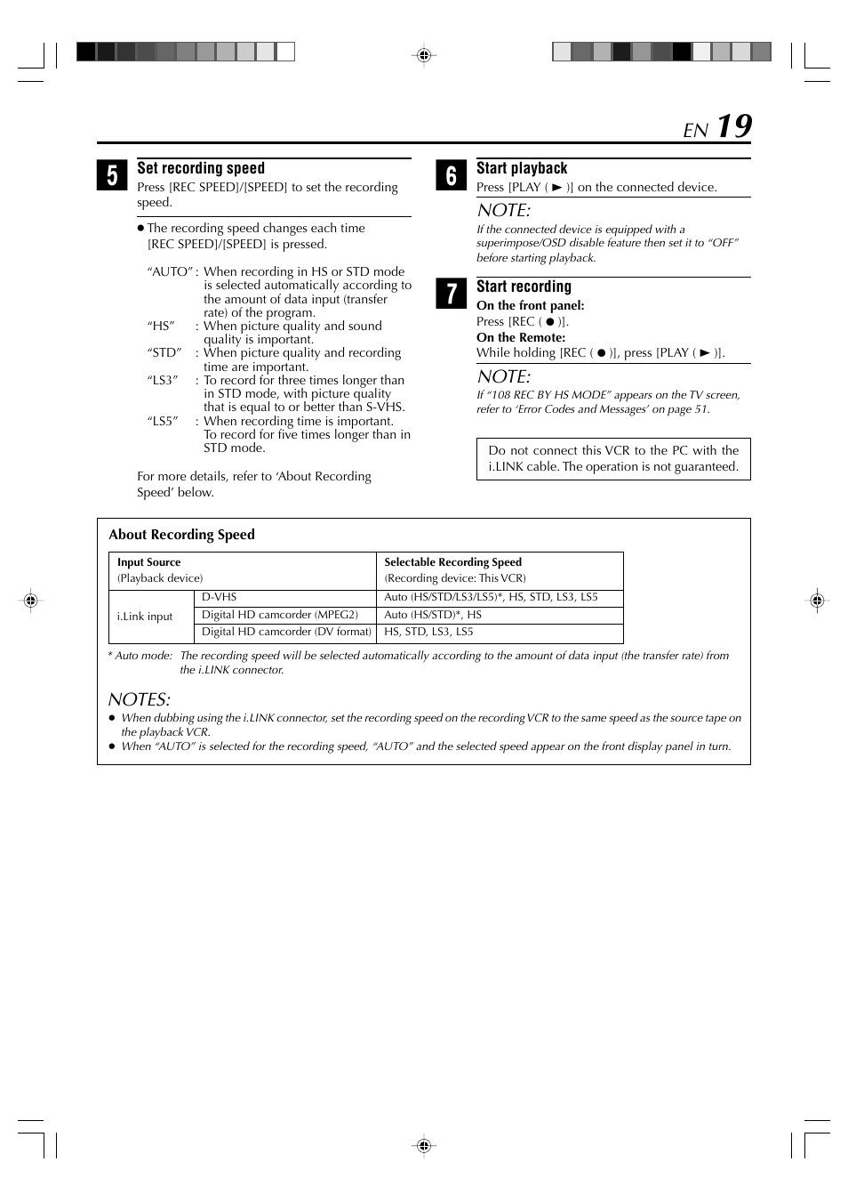 JVC SR-VD400E User Manual | Page 19 / 60