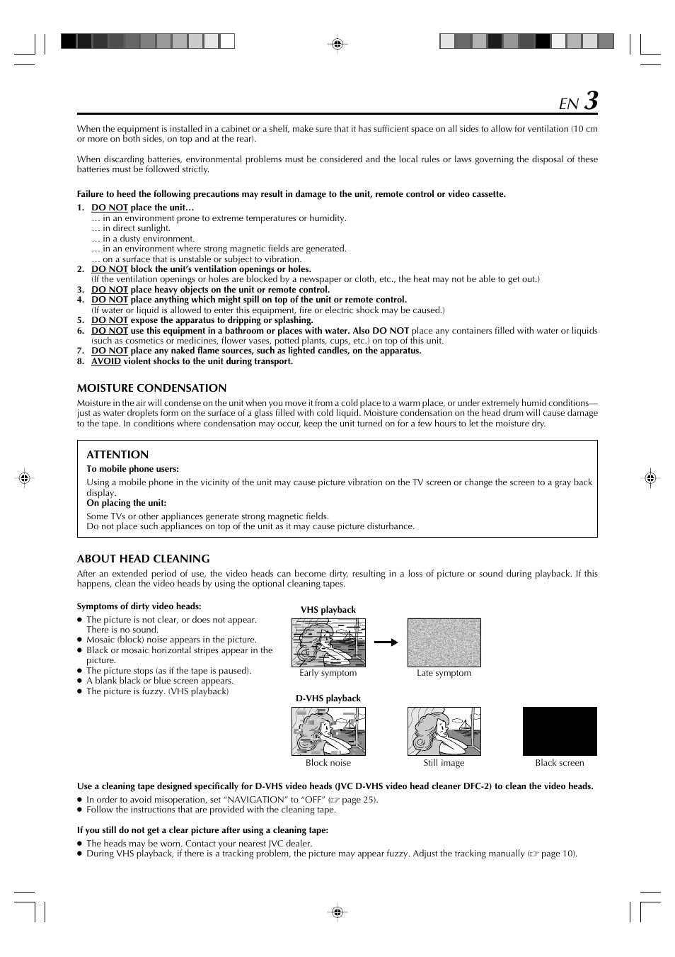 JVC SR-VD400E User Manual | Page 3 / 60