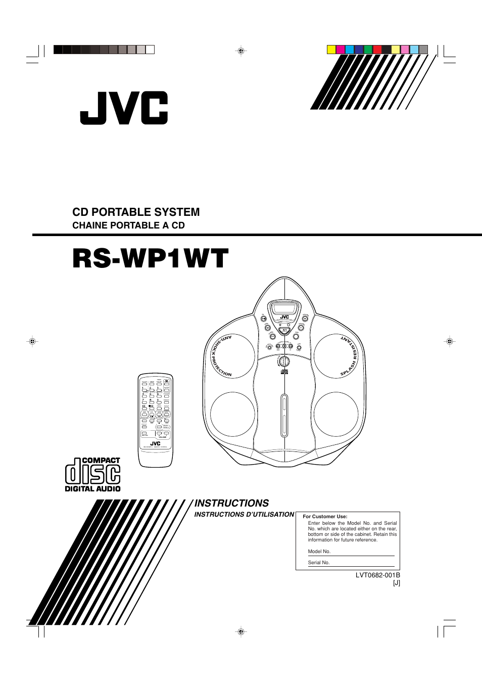 JVC RS-WP1WT User Manual | 25 pages