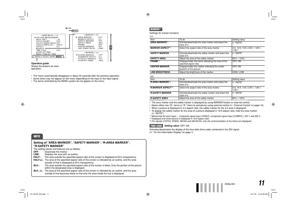 JVC DT-V9L3D User Manual | Page 11 / 46