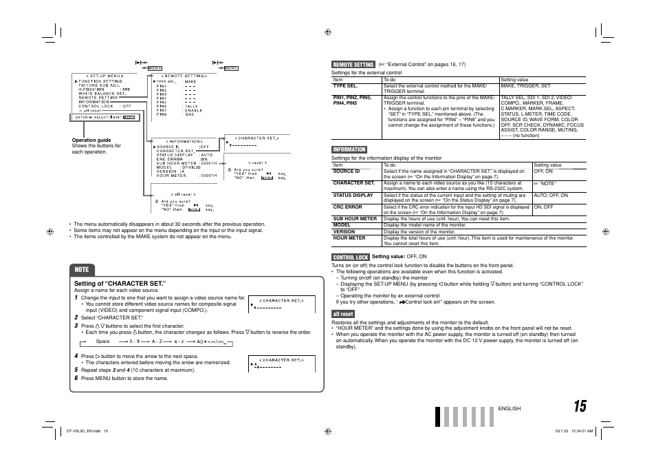 JVC DT-V9L3D User Manual | Page 15 / 46