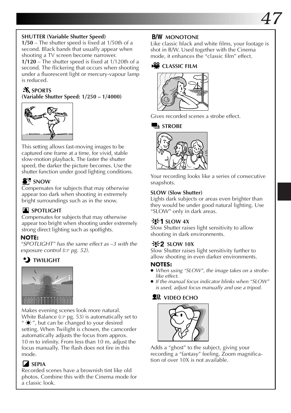 JVC GR-DVX48A User Manual | Page 47 / 100