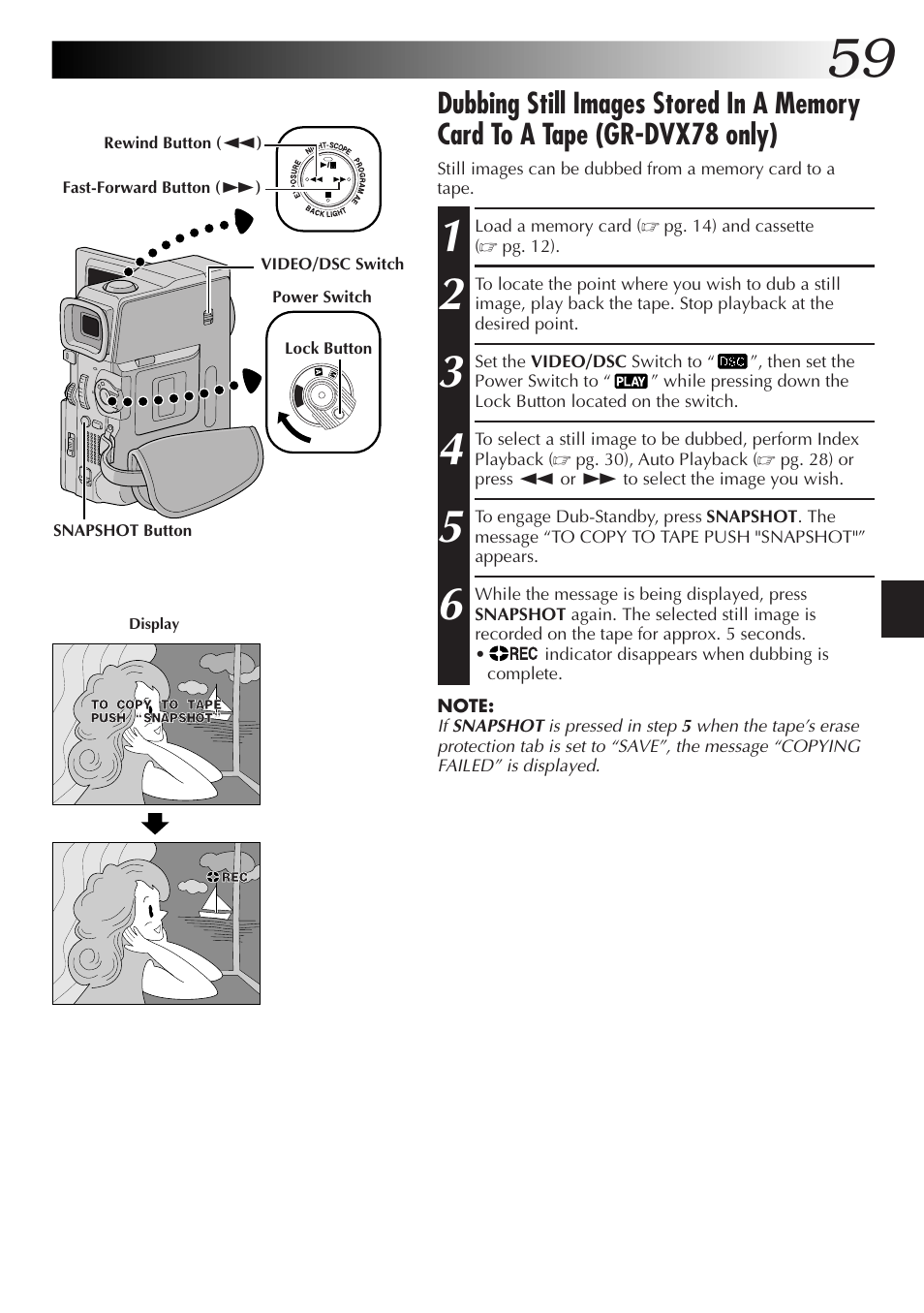 JVC GR-DVX48A User Manual | Page 59 / 100
