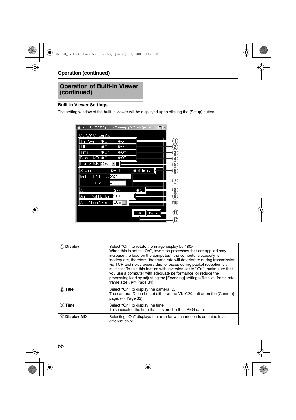 JVC VN-C20 User Manual | Page 66 / 76