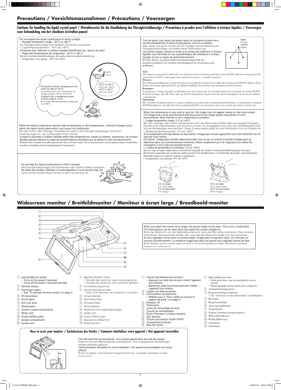 JVC KV-MR9010 User Manual | Page 2 / 6