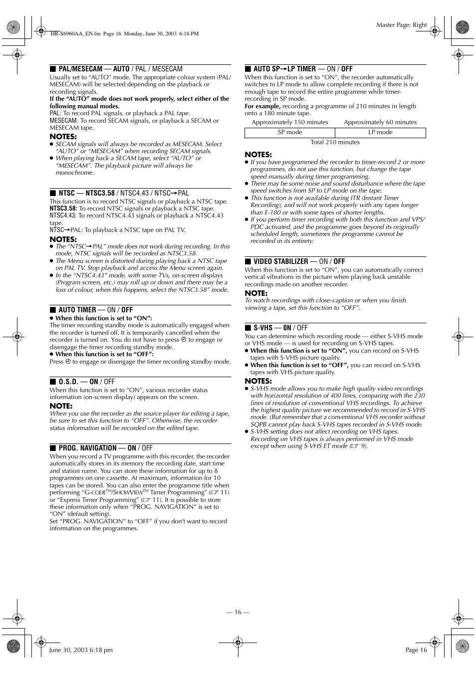 JVC 0703-AH-PJ-BJ User Manual | Page 16 / 28