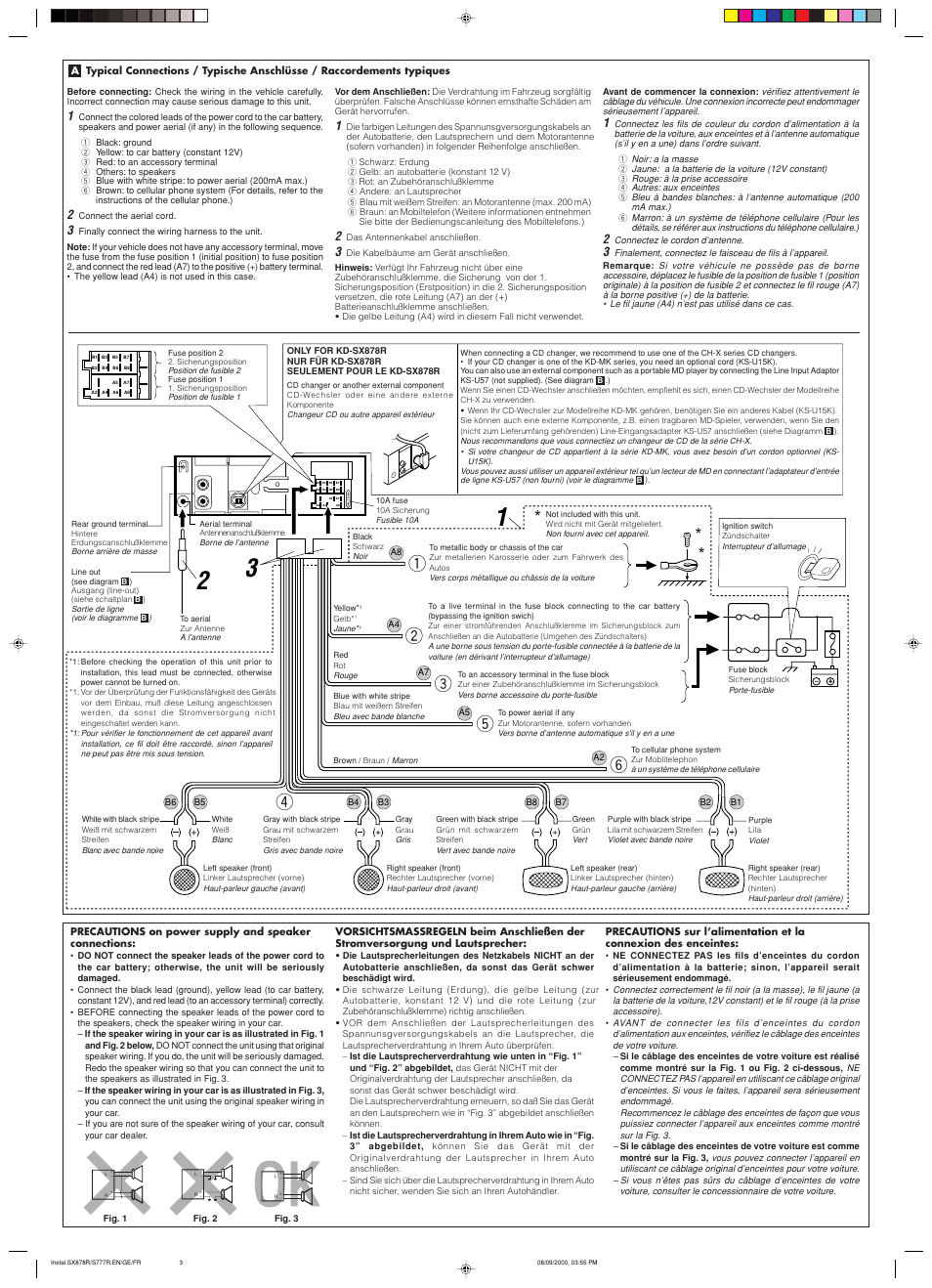 JVC KD-S8R User Manual | Page 3 / 4