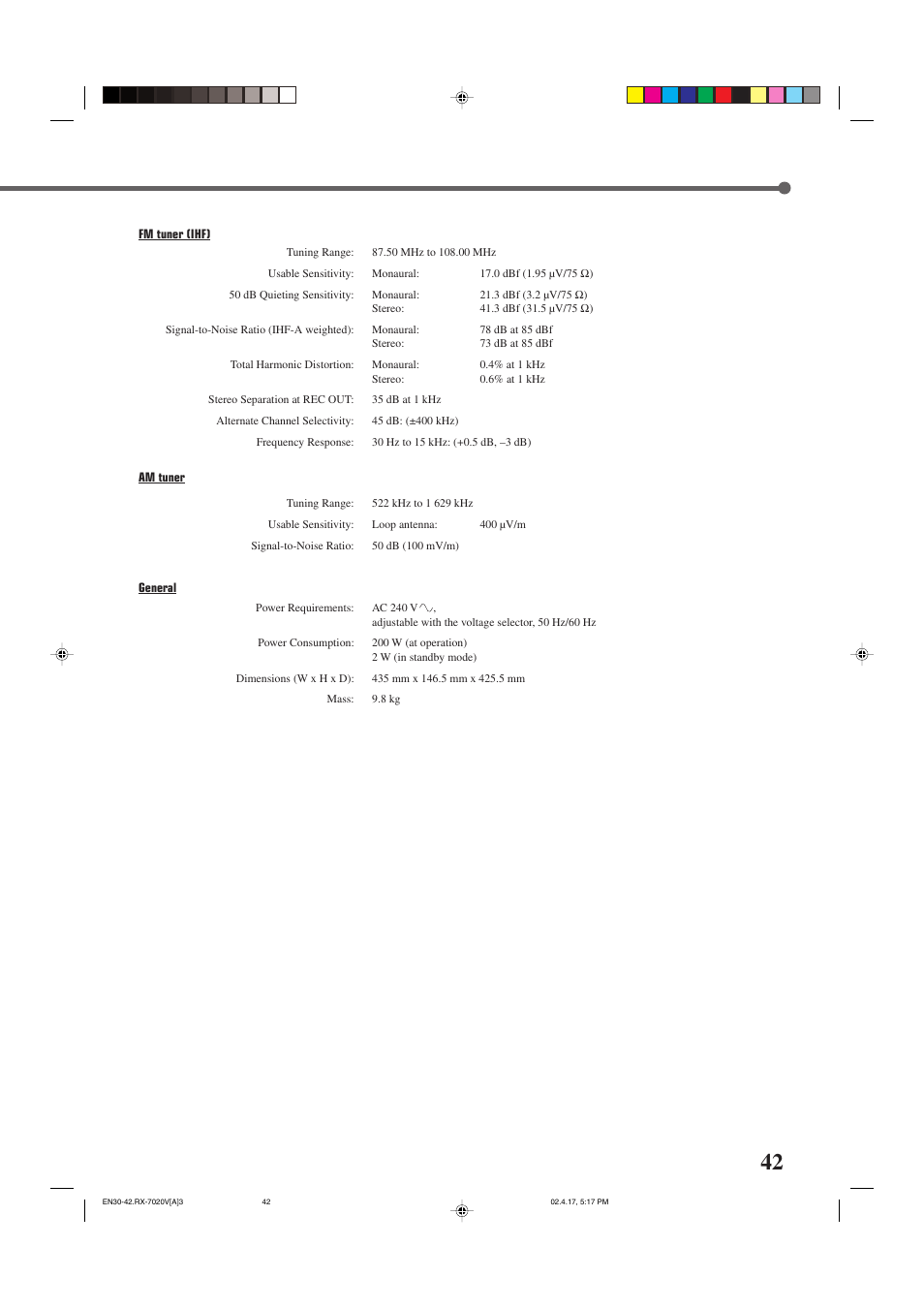 JVC RX-7022VSL User Manual | Page 45 / 46