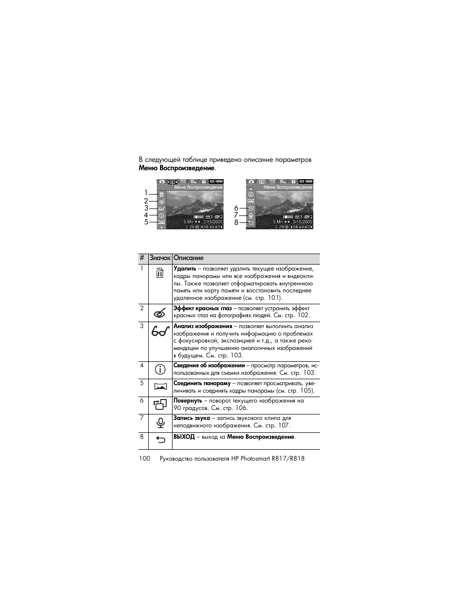 HP Photosmart R817 User Manual | Page 100 / 220