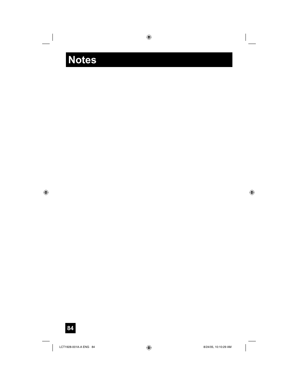 JVC HD-52G456 User Manual | Page 84 / 88