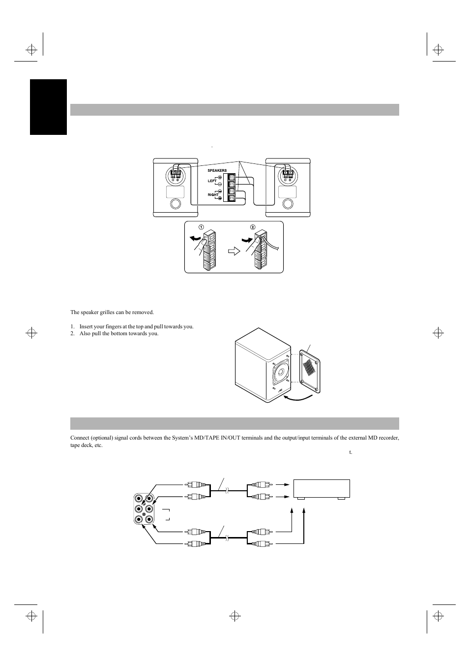 4engli s h | JVC UX-5500R User Manual | Page 8 / 23