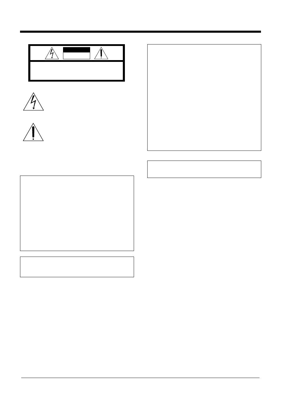 Safety precautions | JVC SR-W5U User Manual | Page 2 / 36