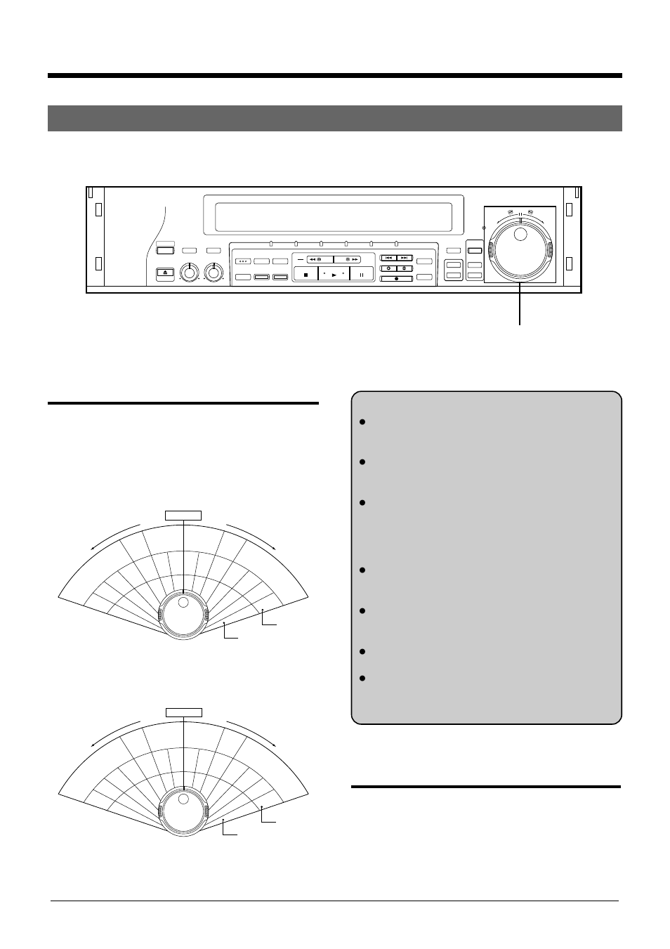 Special playback procedures 6 playback, Jog dial/ shuttle ring | JVC SR-W5U User Manual | Page 20 / 36