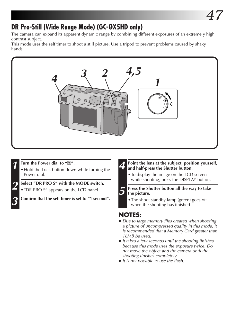 JVC GC-QX5HD User Manual | Page 47 / 104