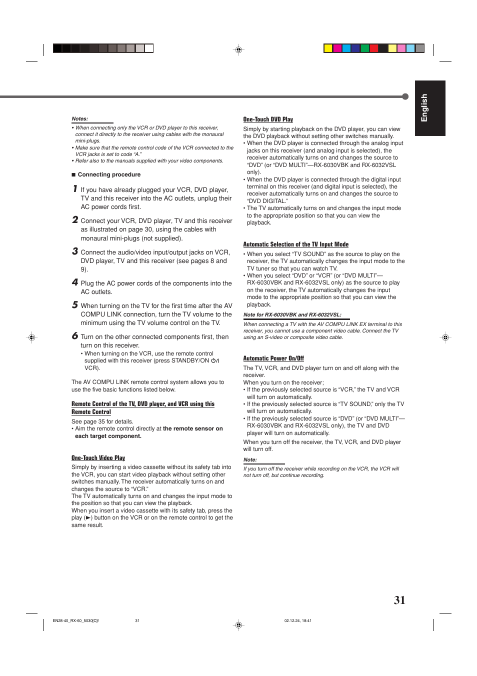 JVC RX-6030VBK User Manual | Page 77 / 87