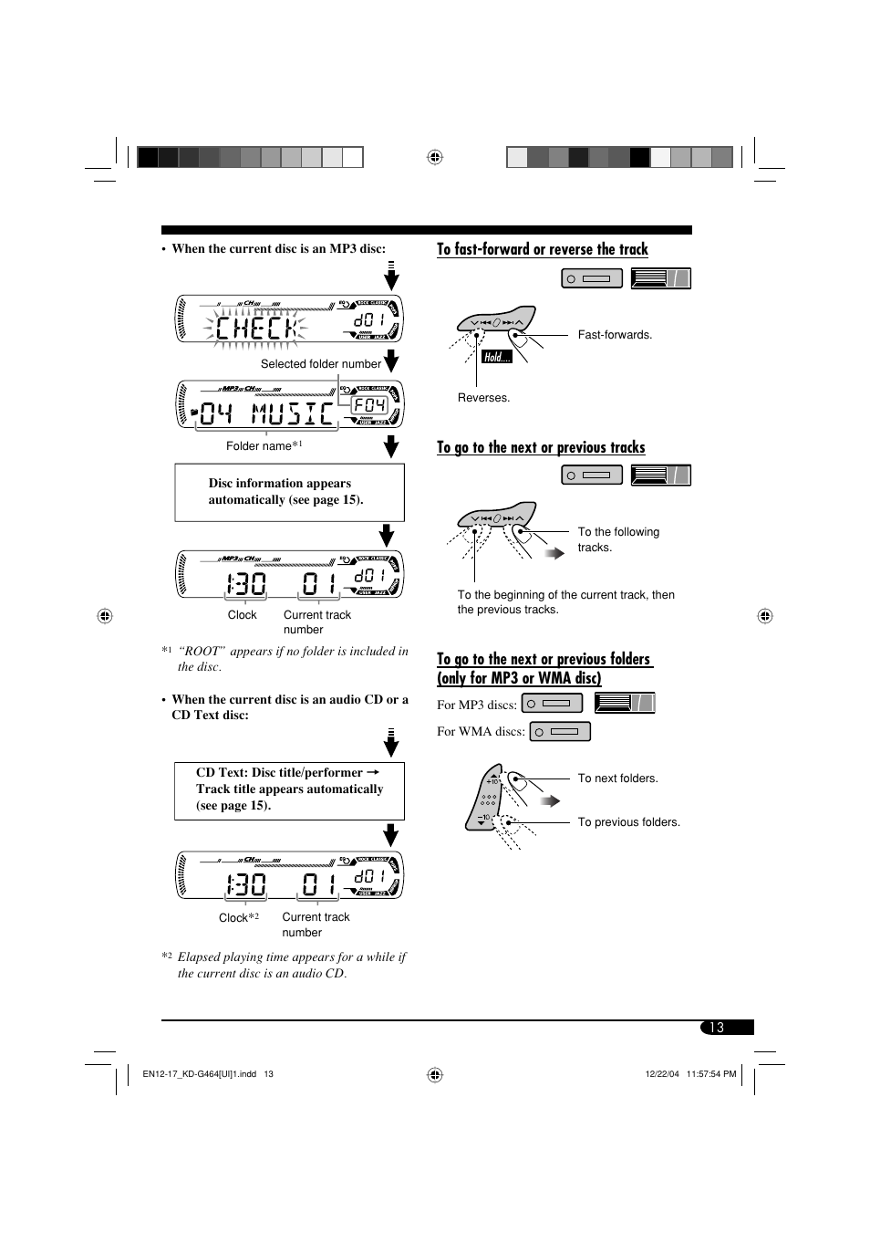 JVC KD-G464 User Manual | Page 13 / 32