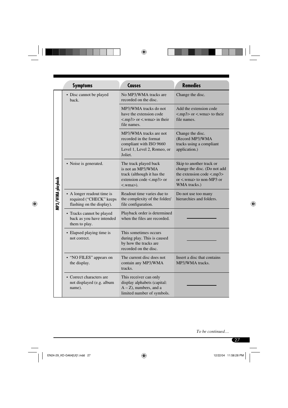 JVC KD-G464 User Manual | Page 27 / 32