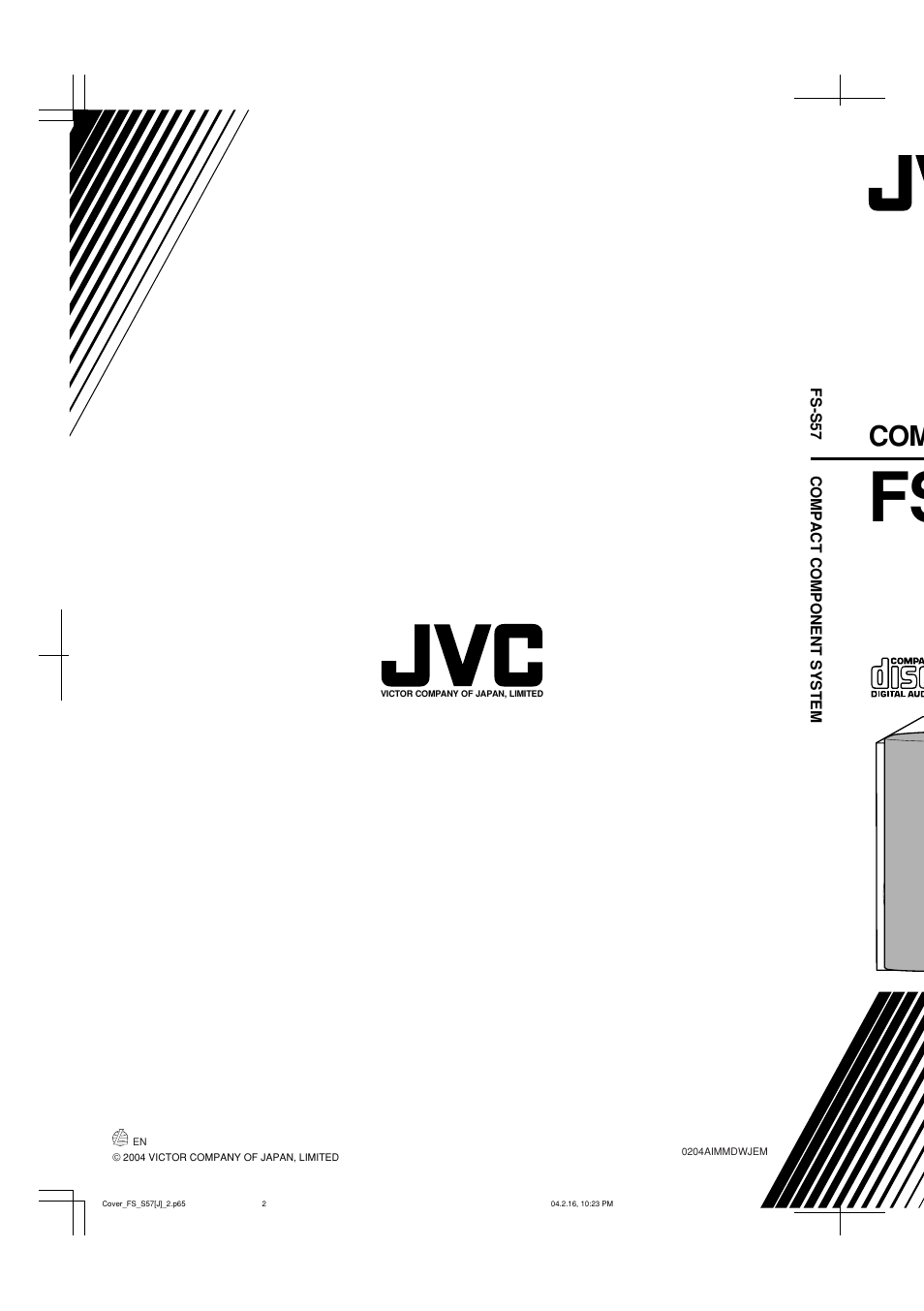 JVC CA-FSS57 User Manual | Page 32 / 32