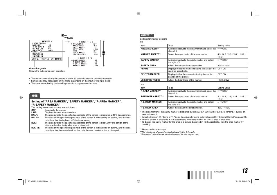 JVC DT-V24G1 User Manual | Page 13 / 28