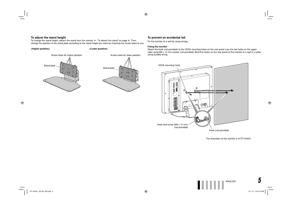 JVC DT-V24G1 User Manual | Page 5 / 28