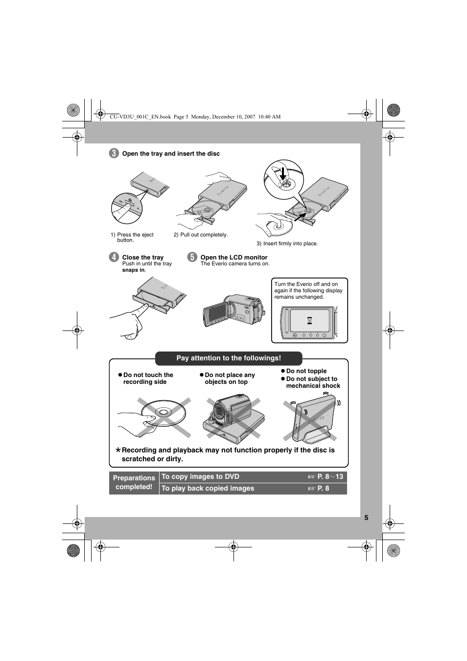 JVC CU-VD3U User Manual | Page 5 / 20