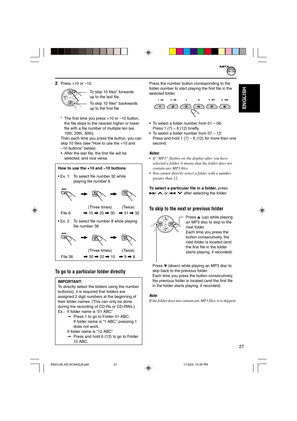 English | JVC GET0143-001A User Manual | Page 27 / 43