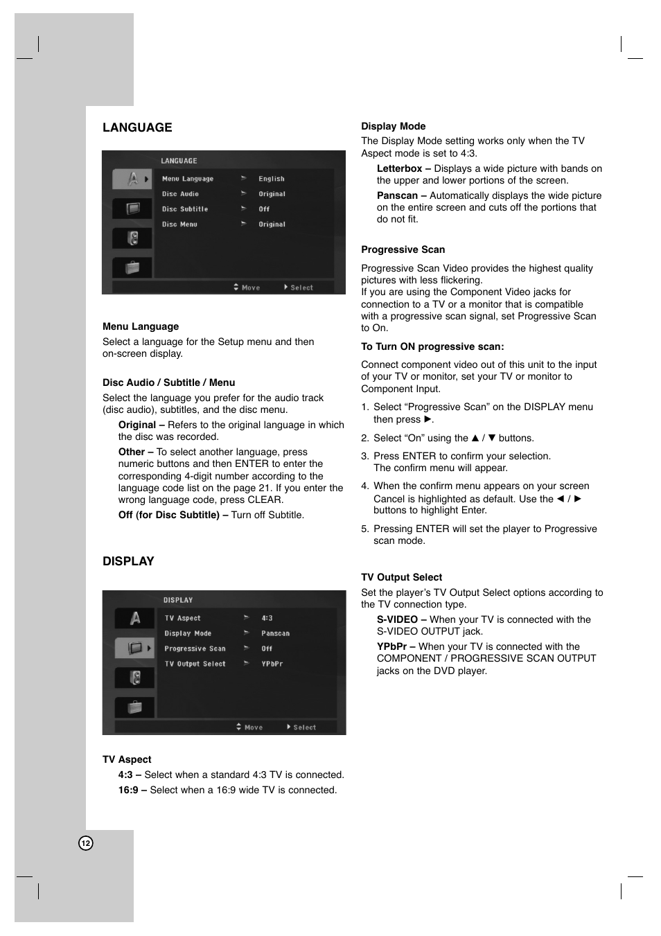 JVC XV-N372S User Manual | Page 12 / 25