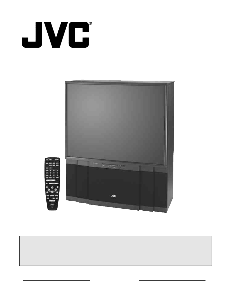 JVC AV 60D501 User Manual | 44 pages