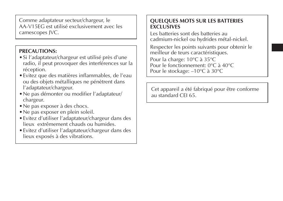 JVC AA V15EG User Manual | Page 15 / 64
