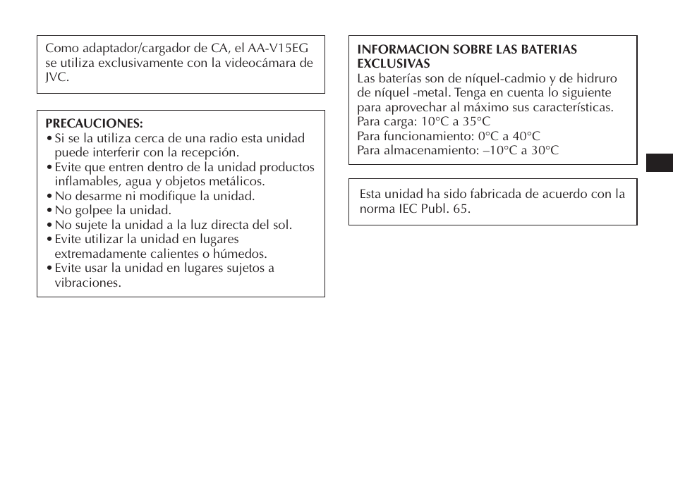 JVC AA V15EG User Manual | Page 27 / 64