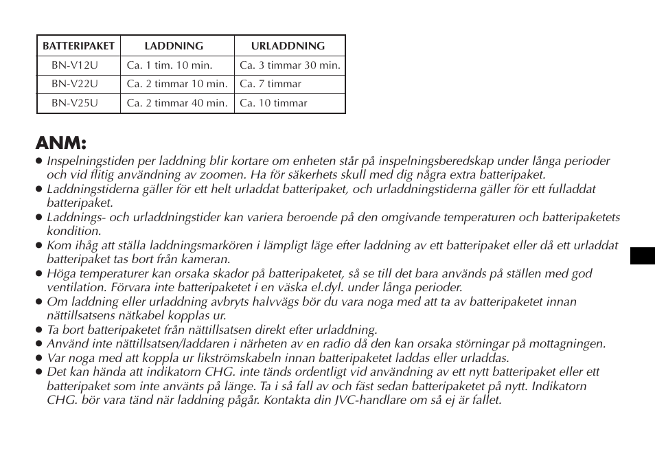 JVC AA V15EG User Manual | Page 53 / 64