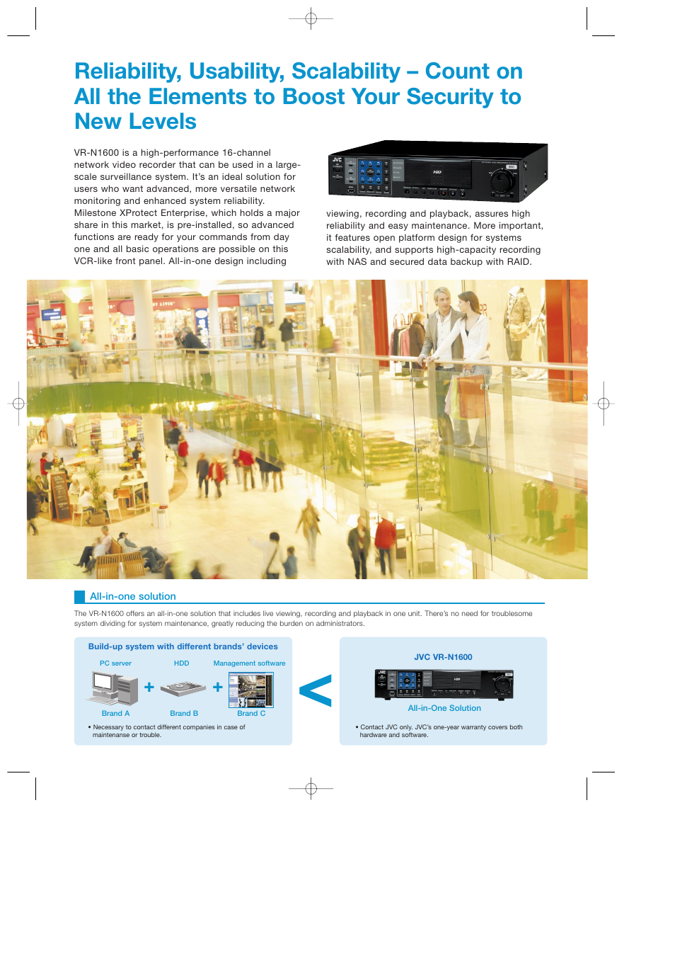 JVC Milestone VR-N1600 User Manual | Page 2 / 6