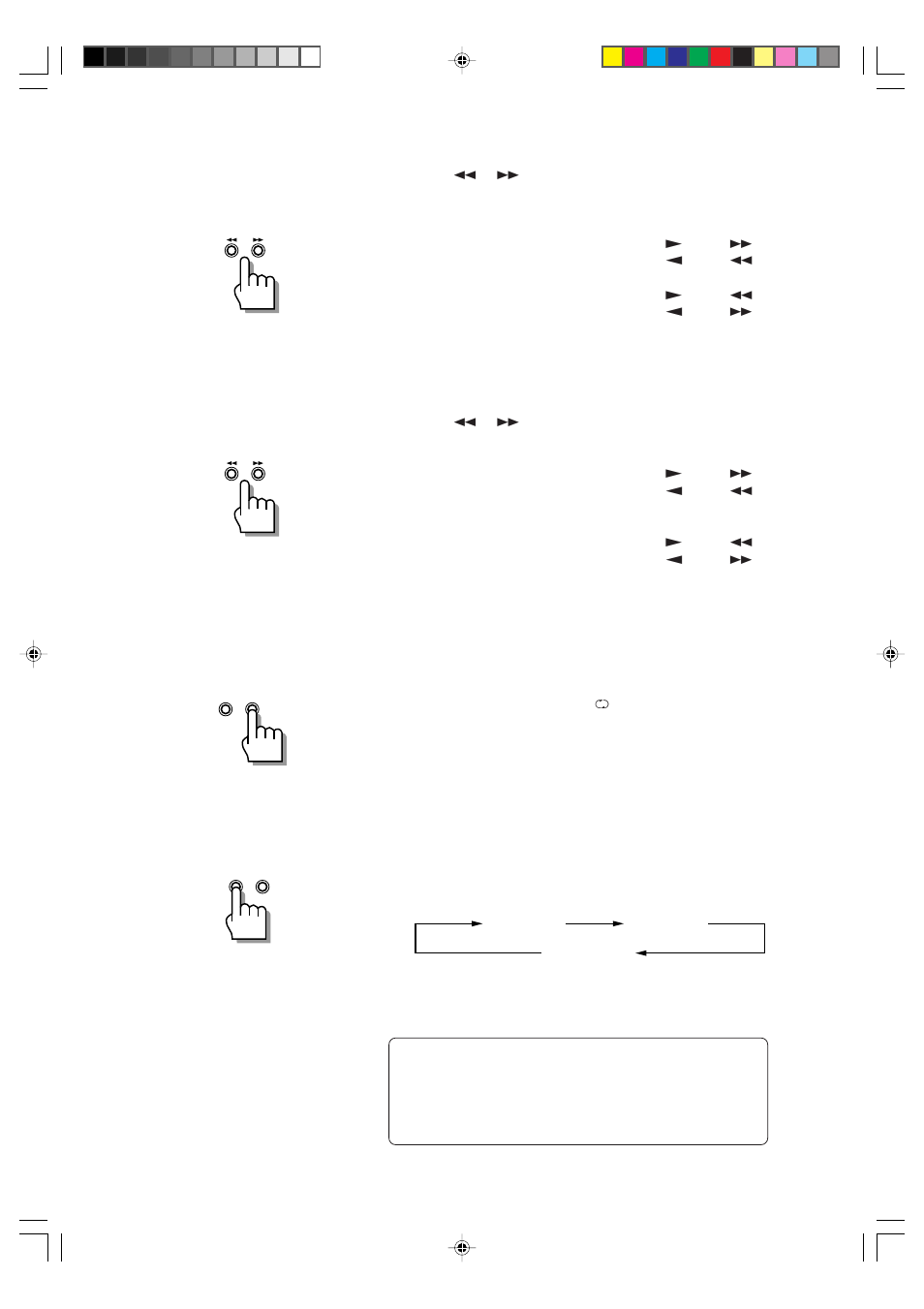 Skipping to the beginning of music (music scan) | JVC TD-EX90 User Manual | Page 11 / 24