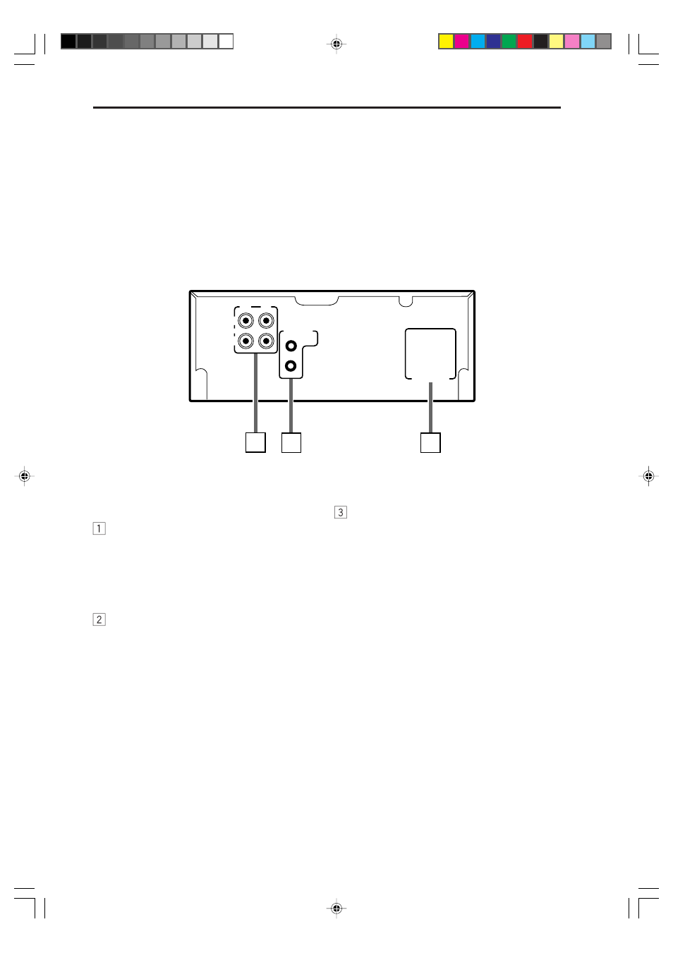 Rear panel | JVC TD-EX90 User Manual | Page 7 / 24