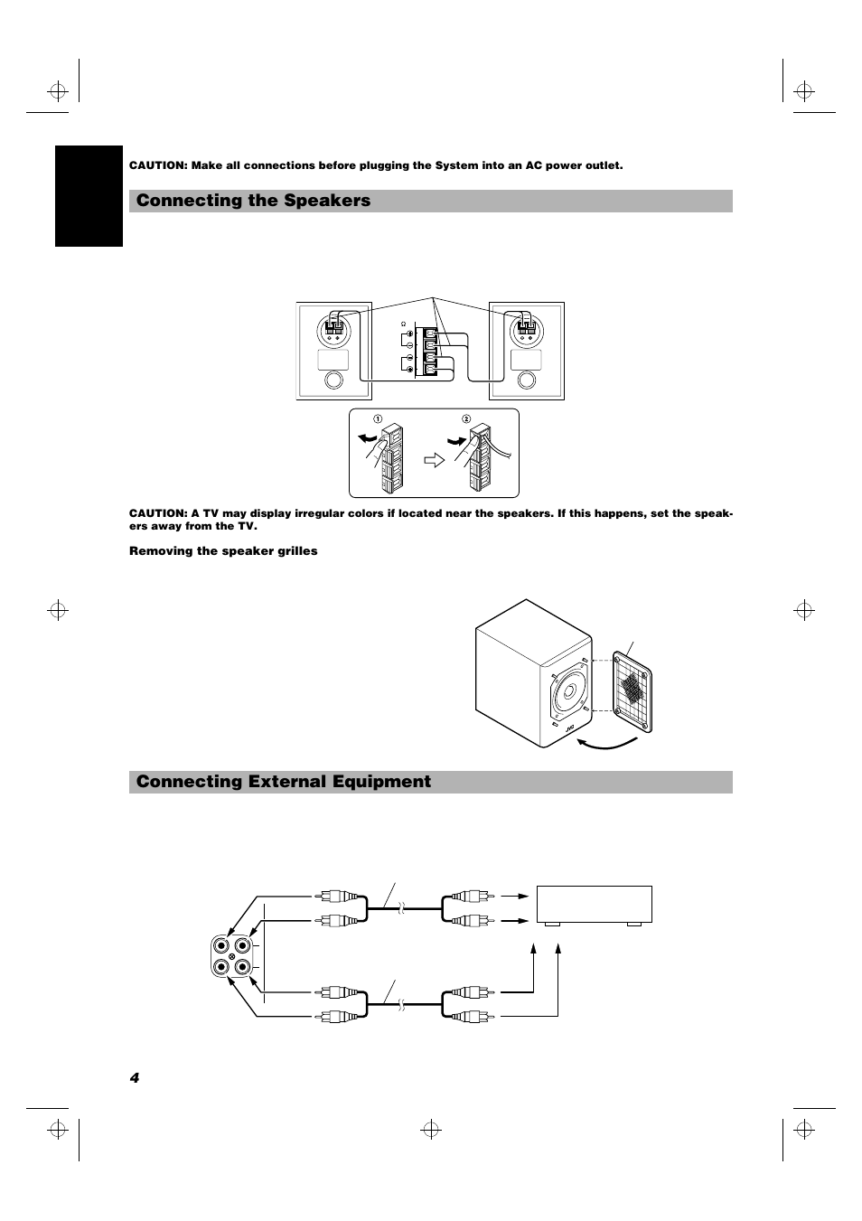 4english | JVC UX-MD9000R User Manual | Page 8 / 33