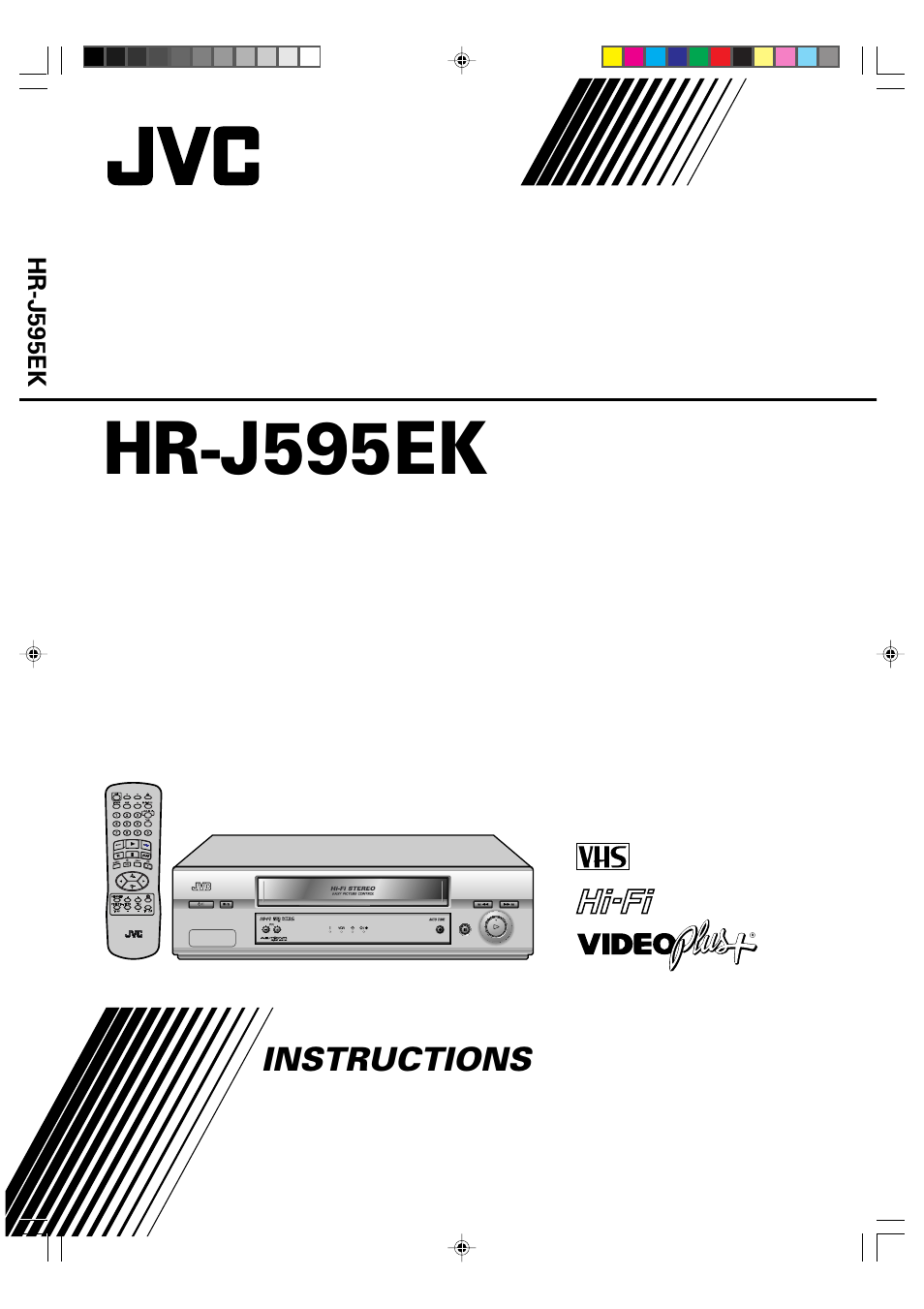 JVC HR-J595EK User Manual | 56 pages