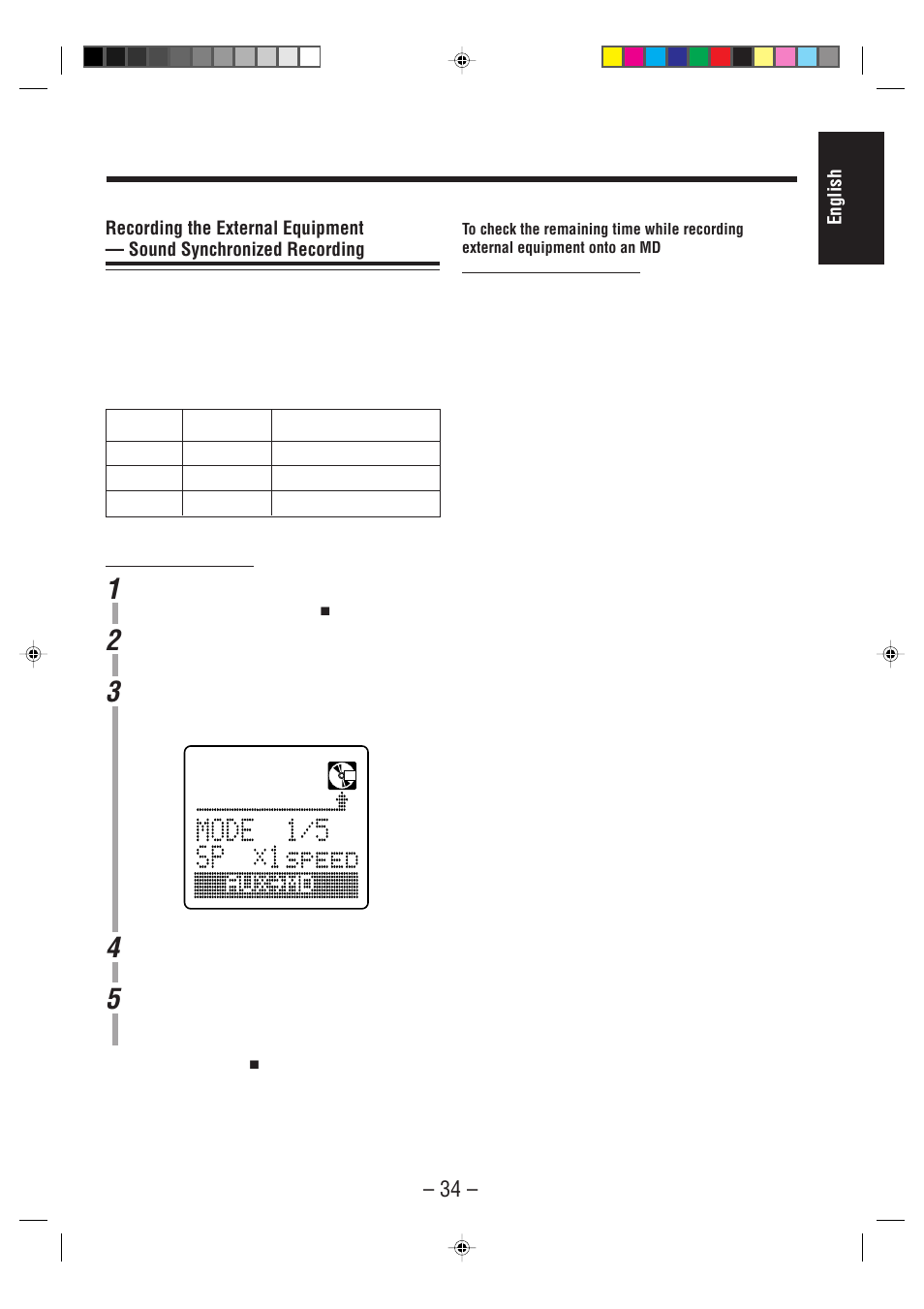 JVC UX-F70MD User Manual | Page 39 / 72