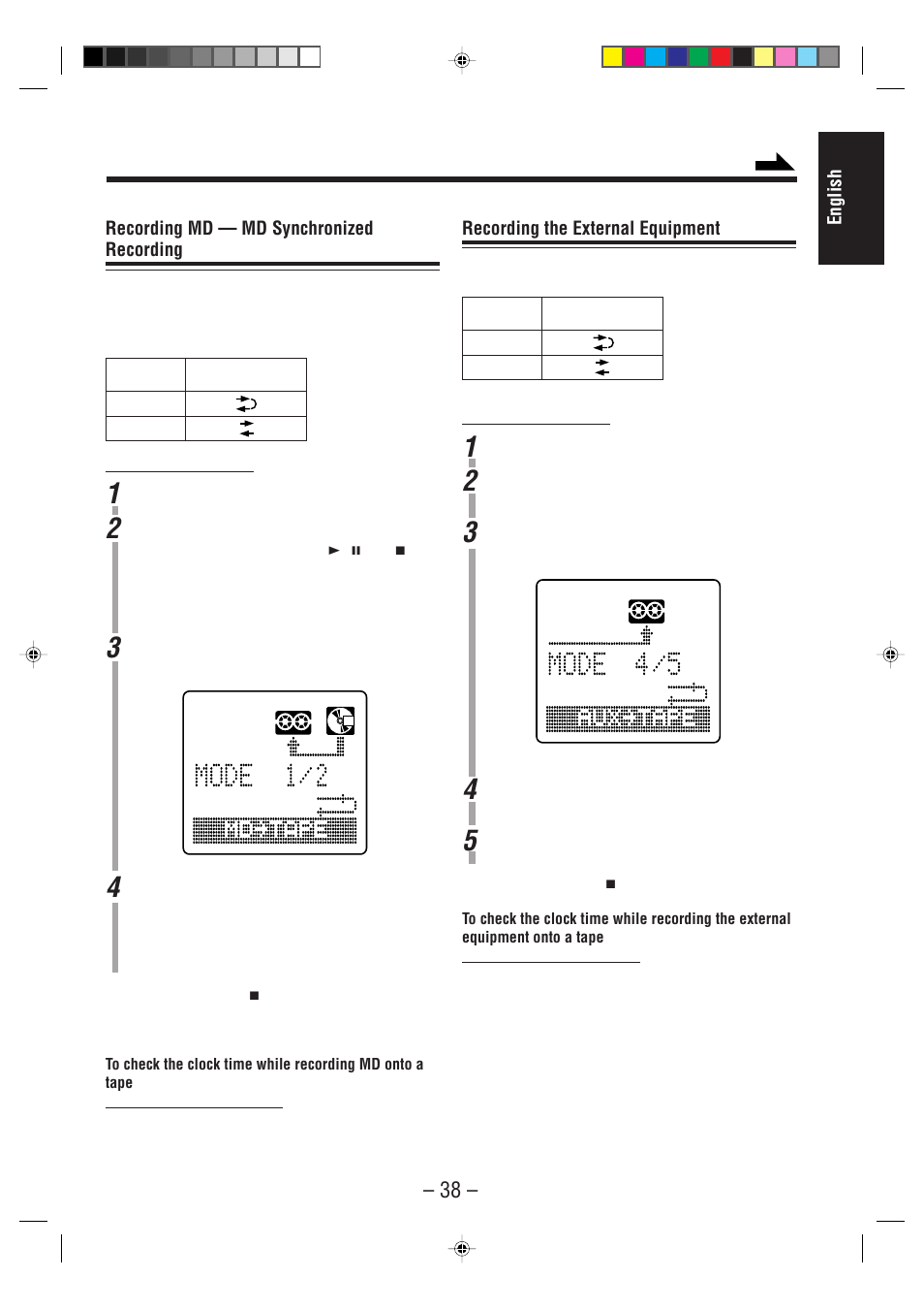 JVC UX-F70MD User Manual | Page 43 / 72