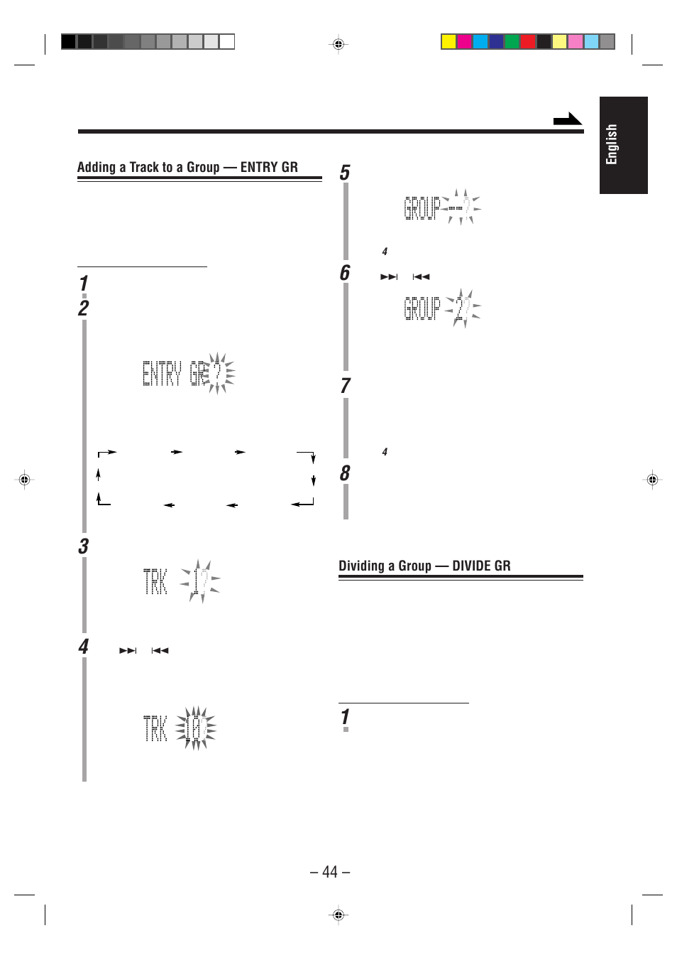 JVC UX-F70MD User Manual | Page 49 / 72