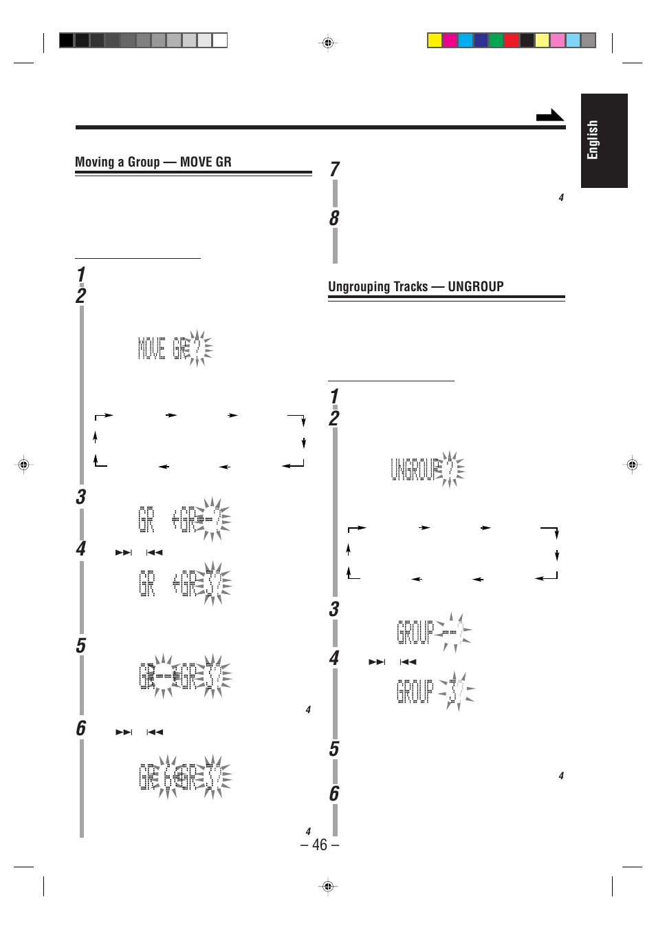 JVC UX-F70MD User Manual | Page 51 / 72
