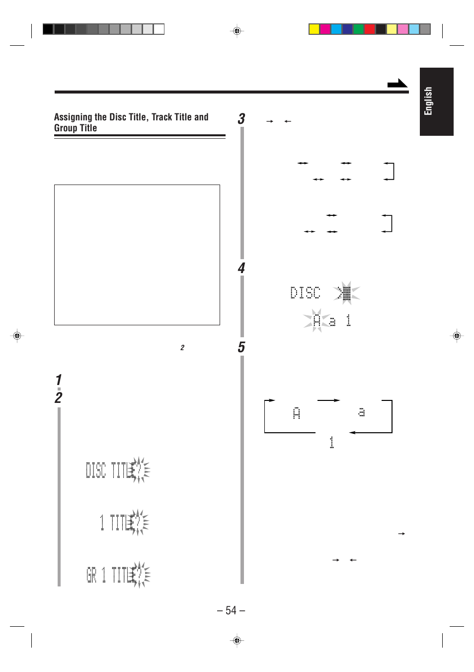 English | JVC UX-F70MD User Manual | Page 59 / 72