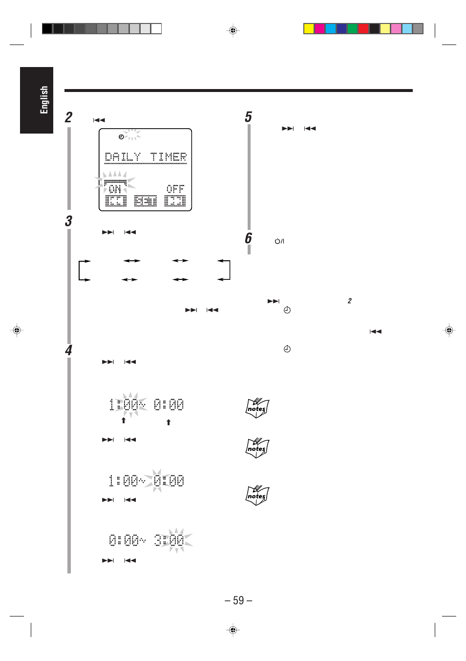 English | JVC UX-F70MD User Manual | Page 64 / 72