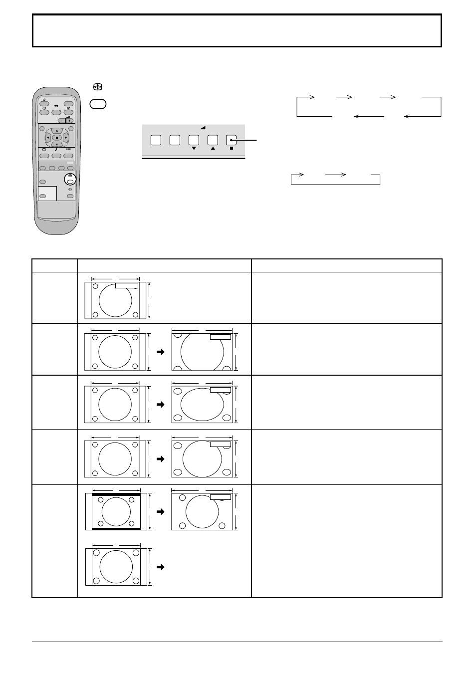 Aspect controls | JVC GD-V502PCE User Manual | Page 16 / 36