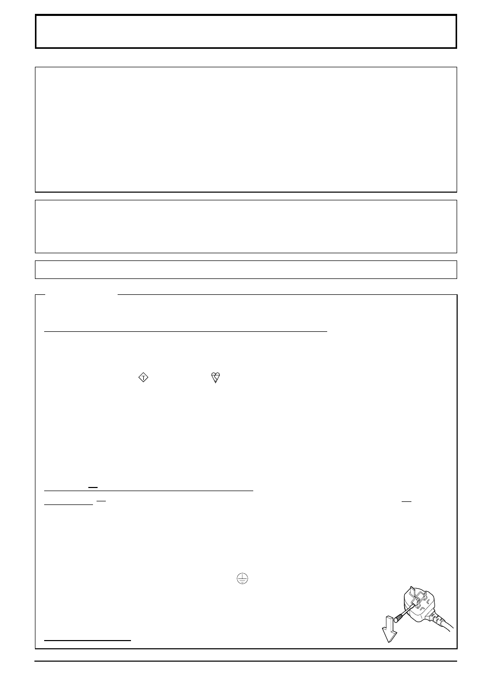 Important safety notice | JVC GD-V502PCE User Manual | Page 3 / 36