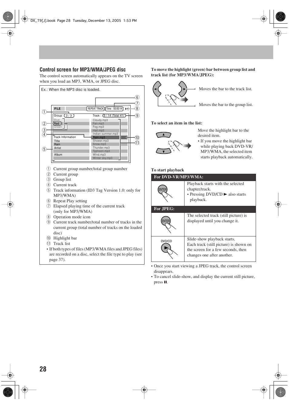 JVC DX-T9 User Manual | Page 30 / 52