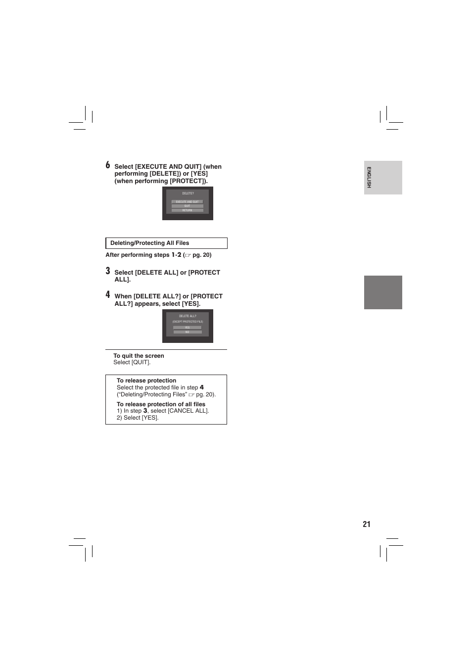 JVC Everio GZ-MG335 User Manual | Page 21 / 42