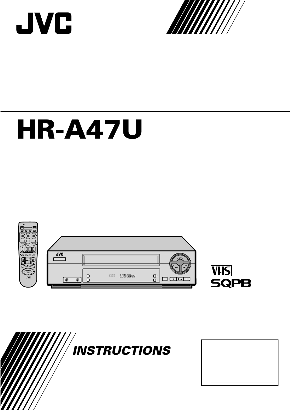 JVC HR-A47U User Manual | 44 pages