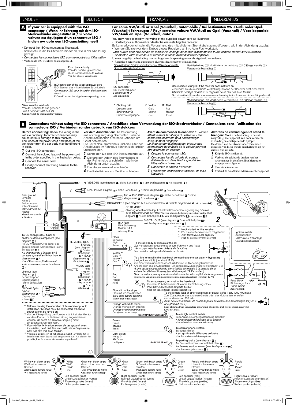 English français, Deutsch nederlands | JVC KD-AVX1 User Manual | Page 76 / 78