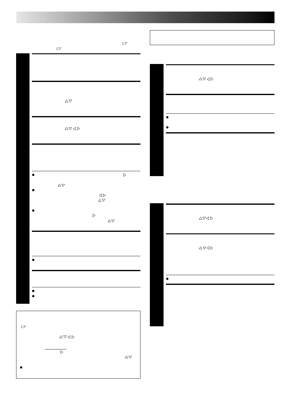 Select item, Select new position, Close confirmation screen | Delete channel, Tuner set (cont.), Storing channels manually, Change station channel position, Delete a channel | JVC HR-J648EH User Manual | Page 36 / 48