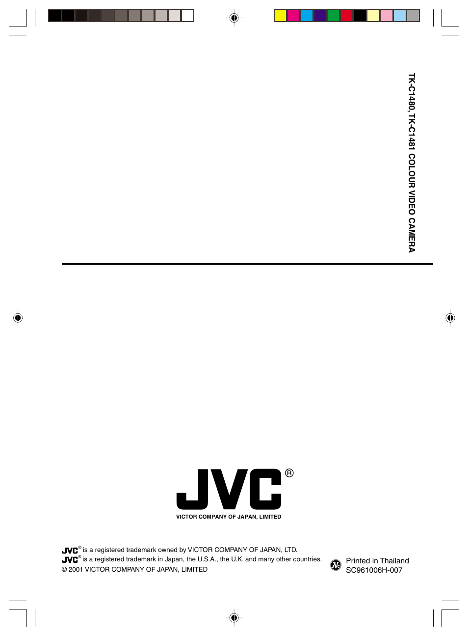 JVC TK-C1481 User Manual | Page 40 / 40